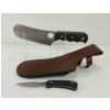 Image 1 : KNIVES OF ALASKA BROWN BEAR COMBO KNIFE W/ LEATHER SHEATH