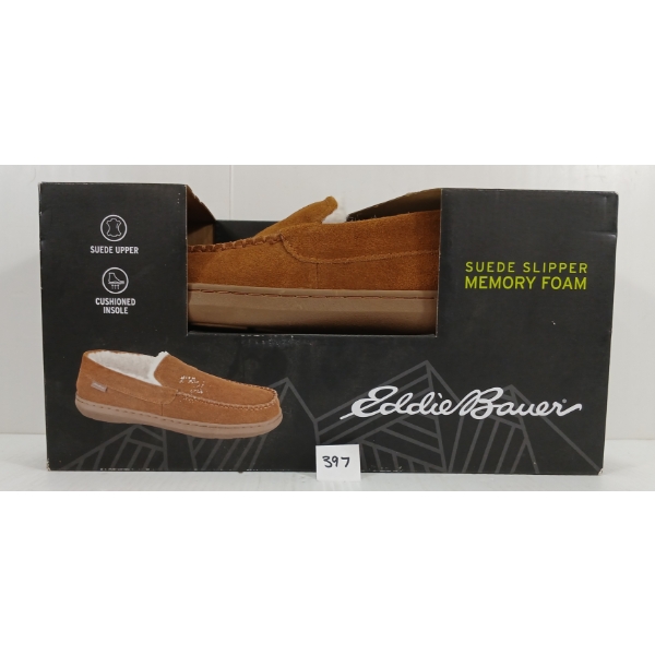 EDDIE BAUER SUEDE SLIPPERS