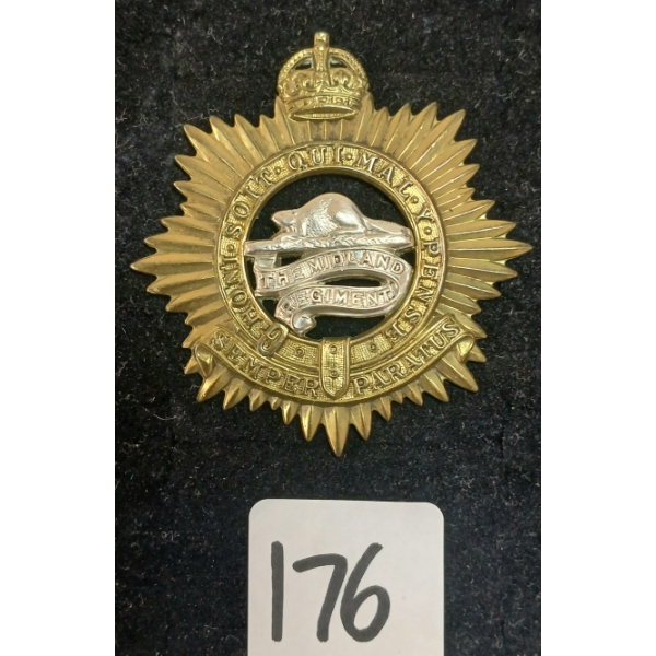 MIDLAND REGIMENT CAP BADGE