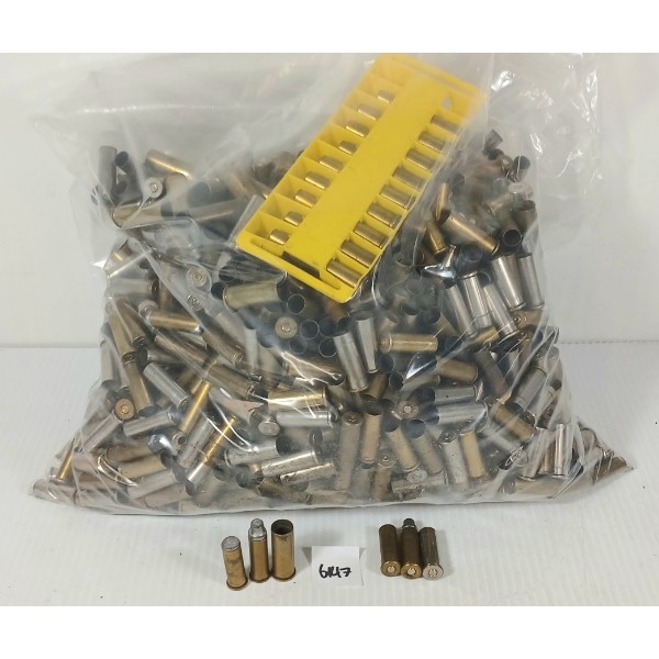AMMO / BRASS: QTY OF MISC RNDS - INCL .38 SPL, .22 LR, ETC - 20.5LBS 