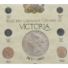 Image 2 : 1837-1901 SELECTED CDN COINAGE OF VICTORIA - FRAMED
