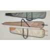 Image 2 : LOT OF 3 - LEATHER LONG GUN CASES