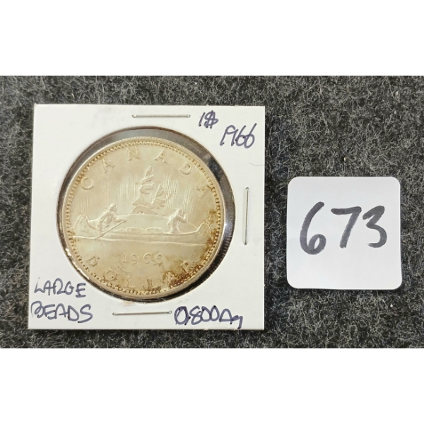 1966 CDN SILVER DOLLAR