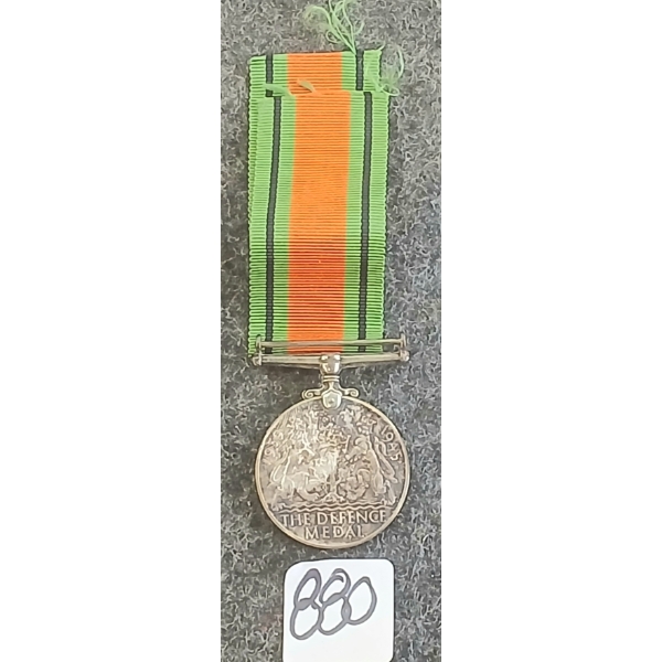WWII CDN SILVER DEFENCE MEDAL