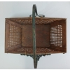Image 5 : LOT OF 3 - DECORATIVE BASKETS W/ ORNATE COPPER HANDLES