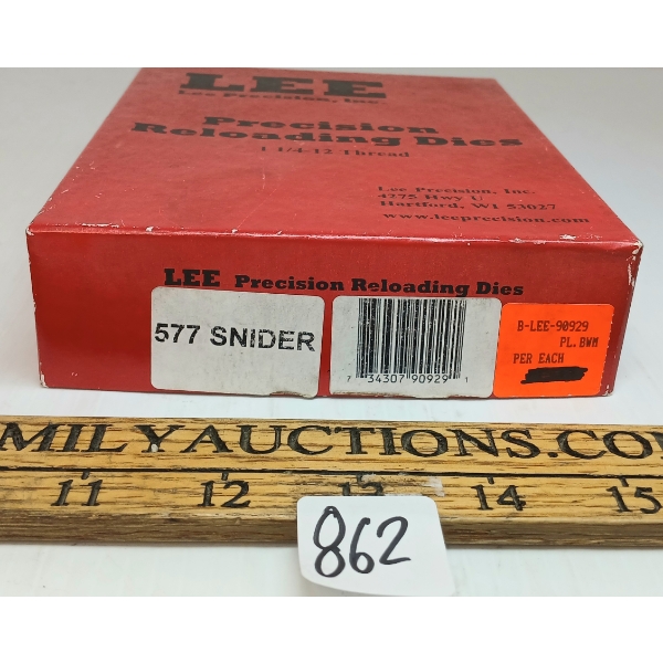 LEE 577 SNIDER PRECISION RELOADING DIES