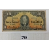 Image 1 : 1934 PROVINCIAL BANK OF CANADA $10 BANKNOTE