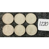Image 2 : LOT OF 6 - 1968 CDN 25 CENT COINS