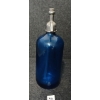 Image 3 : AMITY HARBOR BEVERAGES - COBALT ACID-ETCHED - 26OZ SELTZER BOTTLE