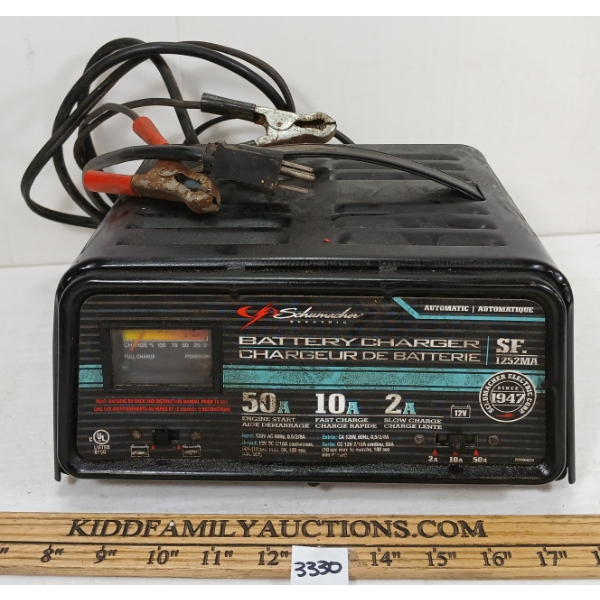 SCHUMACHER BATTERY CHARGER