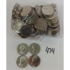 Image 2 : LOT OF 125 - 1960'S CDN 5 CENT COINS
