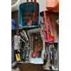 Image 1 : JOB LOT - MISC TOOLS, TOOL BOXES, PIPE WRENCHES, ETC