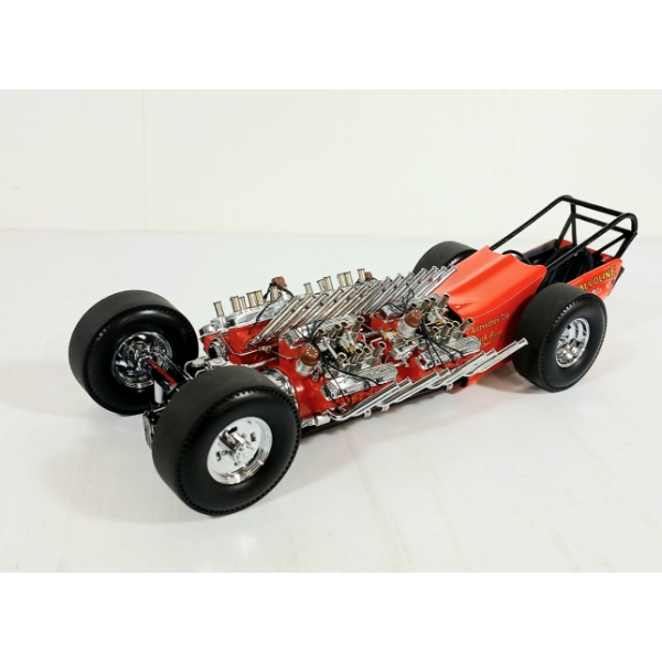 GMP DIECAST TOMMY IVO 4 ENGINE DRAGSTER MODEL