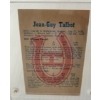 Image 3 : 1960 NHL MONTREAL CANADIENS JEAN GUY TALBOT HOCKEY CARD & PUCK W/ PLAQUE - SIGNED