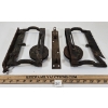Image 2 : PAIR OF LANES SLIDING BARN DOOR HANGERS