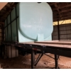 Image 4 : 2000 TEMISKO FLATBED TRAILER W/ 4800 GAL POLY TANK 