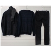 Image 2 : LOT OF 4 - WESC MEN'S MEDIUM JACKET W/ TROUSERS, MINIMUM SHIRT, SCARF & GLOVES
