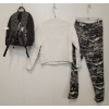 Image 3 : LOT OF 4 - WOMEN'S MINIMUM JEANIE SCARF, AUDORA JACKET, LIFETIME FIONA MARBLE PANTS & BACKPACK