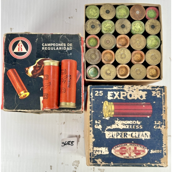 AMMO: 50X MIXED 12 GA 2-1/2 & 2-3/4 IN - BIRDSHOT