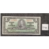 Image 1 : 1937 CDN $1 BANKNOTE