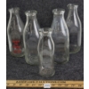 LOT OF 5 - DAIRY BOTTLES - INCL GEORGIAN BAY CREAMERY LTD. PARRY SOUND