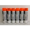 Image 2 : LOT OF 6 - KRYLON INDUSTRIAL QUICK-MARK FLUORESCENT SPRAY PAINTS