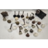 Image 2 : QTY OF DOOR HARDWARE - INCL PORCELAIN & GLASS KNOBS