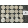 Image 2 : LOT OF 20 - 1942-1968 CDN 25 CENT COINS