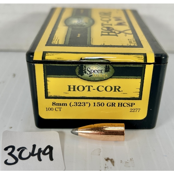 BULLETS: APPROX 45X SPEER 8 MM - 150 GR SP