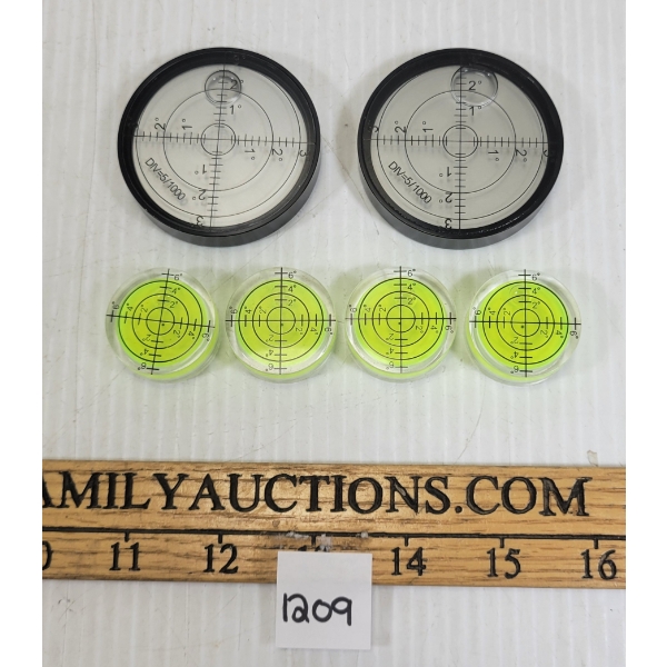 LOT OF 6 - SMALL & LARGE LEVELERS