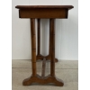 Image 3 : OAK TRESTLE BASE SIDE TABLE 