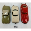 Image 7 : LOT OF 3 - SCHUCO DIECAST MICRO RACERS - INCL JAGUAR "E" TYPE, MERCEDES 190 SL & PORSCHE