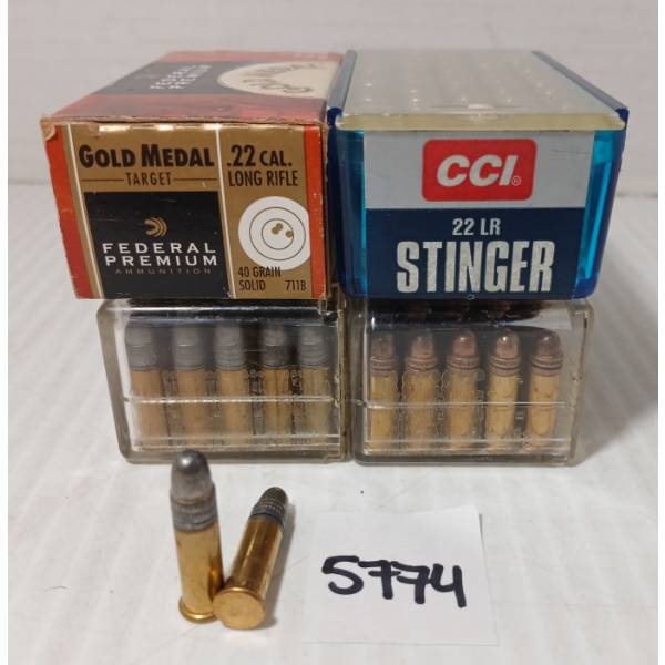 AMMO: 200X MIXED .22 LR - 40GR 