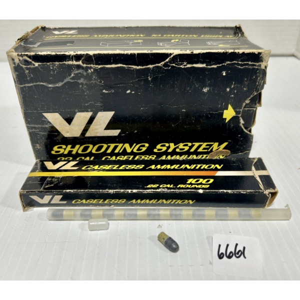 AMMO: 1077X DAISY VL .22 CAL CASELESS AMMO