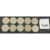 Image 2 : LOT OF 10 - 1951-1965 CDN 10 CENT COINS