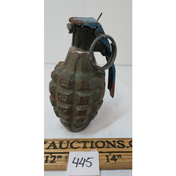 WWII U.S. PRACTICE GRENADE