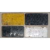 Image 2 : LOT OF 4 - 1939-1969 ONTARIO LICENCE PLATES 