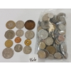 JOB LOT - MISC WORLD COINS - INCL RUPEE, AUSTRALIAN & GUATAMALAN PCS, ETC