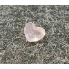 Image 1 : NATURAL PINK ROSE QUARTZ - HEART