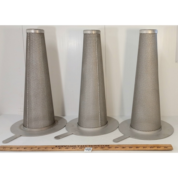 LOT OF 3 - MISC CONE FILTERS