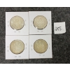 Image 1 : LOT OF 4 - 1965 CDN SILVER 50 CENT PCS