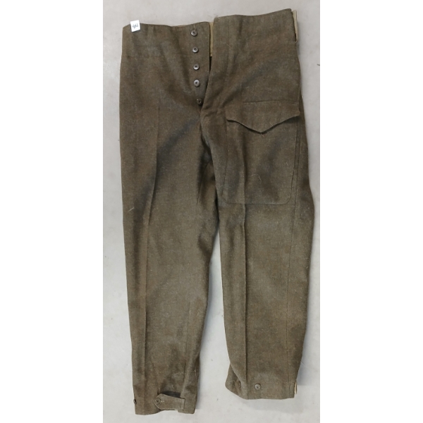 1952 BOND CLOTHES BATTLE DRESS SERGE TROUSERS