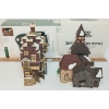 Image 4 : LOT OF 2 - DEPARTMENT 56 "OLD CAMDEN TOWN CHURCH" & "SCROOGE & MARLEY COUNTING HOUSE" FIGURINES