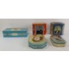 Image 2 : LOT OF 5 - QUEEN ELIZABETH II SOUVENIR TINS 