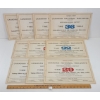 LOT OF 10 - CNR TIME TABLES - INCL 1929-1931
