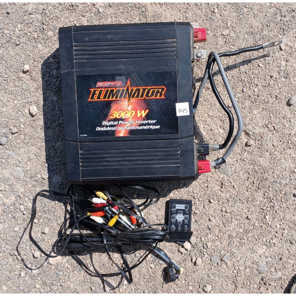 MOTOMASTER ELIMINATOR 3000W DIGITAL POWER INVERTER