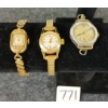 LOT OF 3 - SWISS MADE WATCHES INCL - WINDSOR, LORIE & WITTNAUER