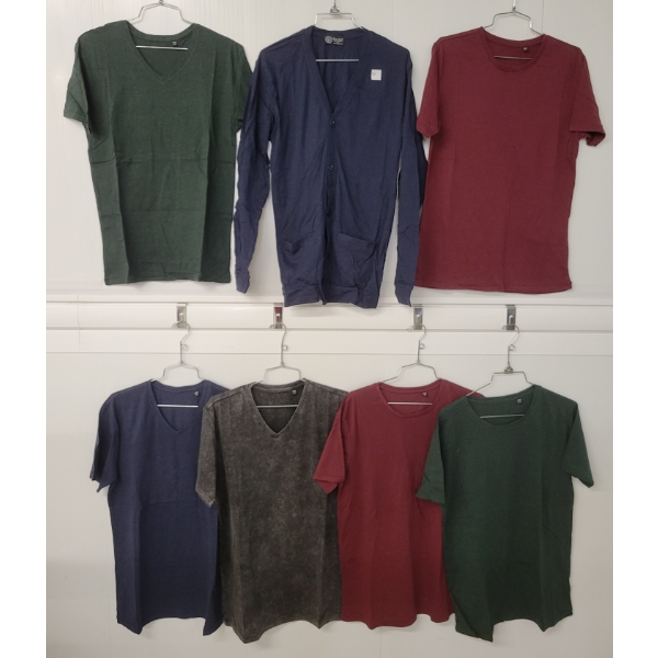 LOT OF 5 - ALLDAY MEN'S MEDIUM SHIRTS