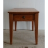 Image 2 : PINE SIDE TABLE W/ DRAWER