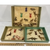 Image 2 : LOT OF 3 - BERGON TOY & NOVELTY CO. BETON CIRCUS SETS